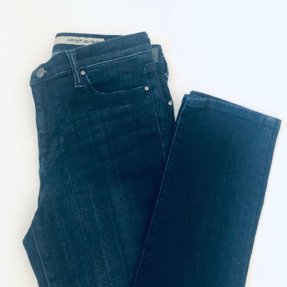 DKNY Skinny Curvy Jeans Indigo Denim 2 x 32 - Picture 7 of 8
